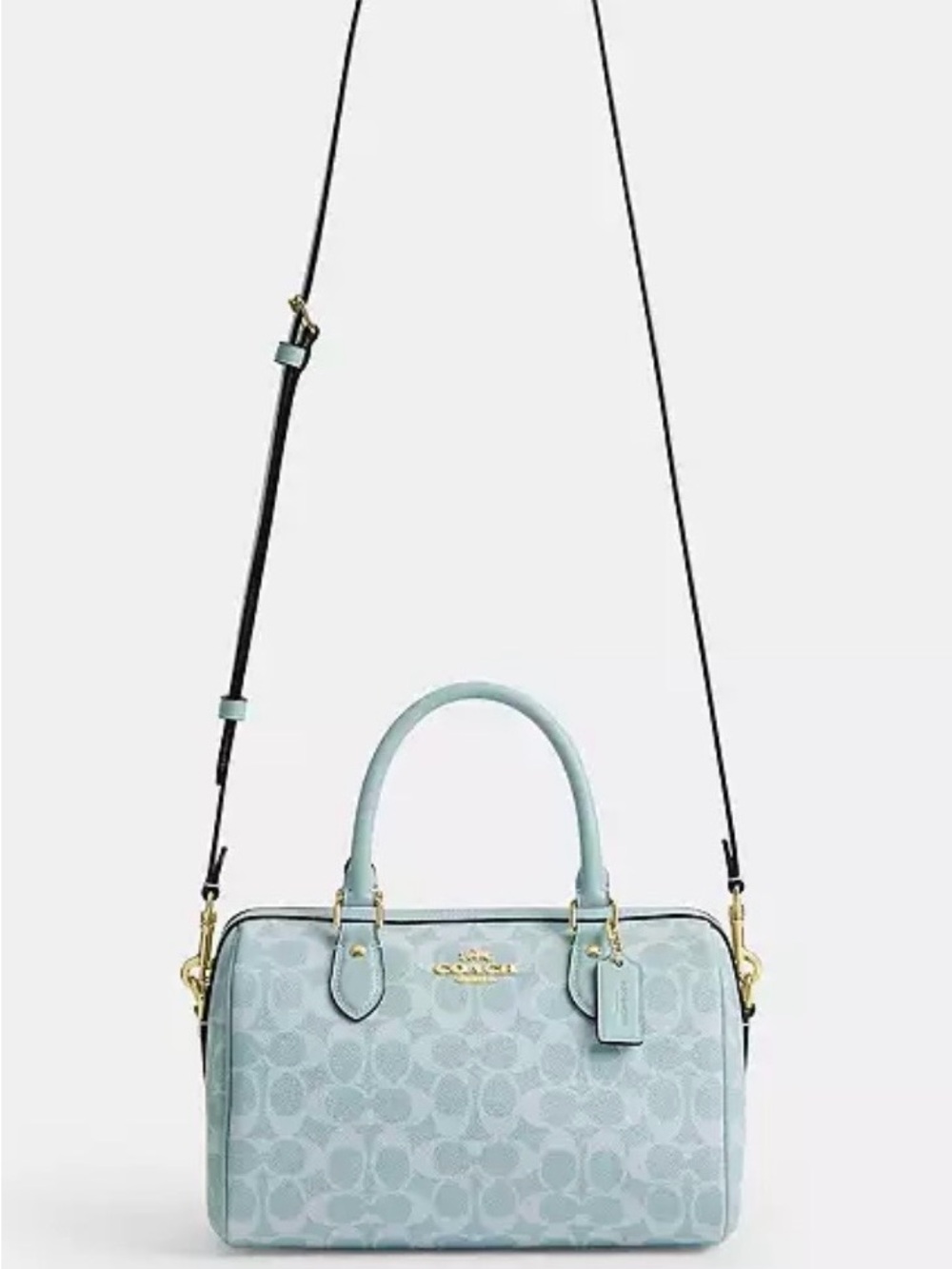 🧜‍♀️New Coach Rowan Satchel CEY39  Mermaid Theme🧜🏿‍♀️ - Picture 9 of 12
